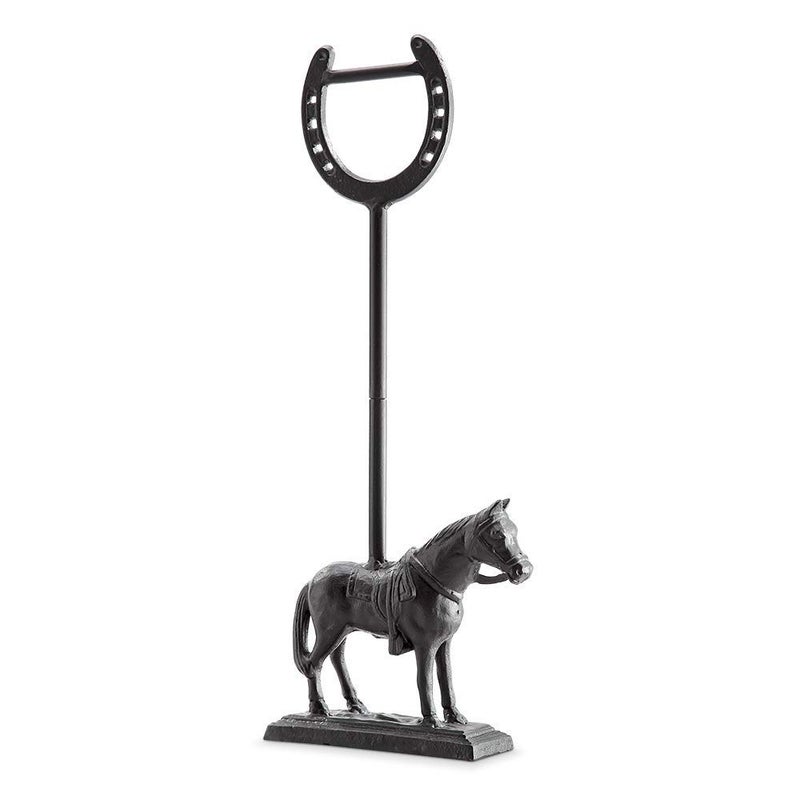 SPI Horse and Horseshoe Doorstop - Image 2